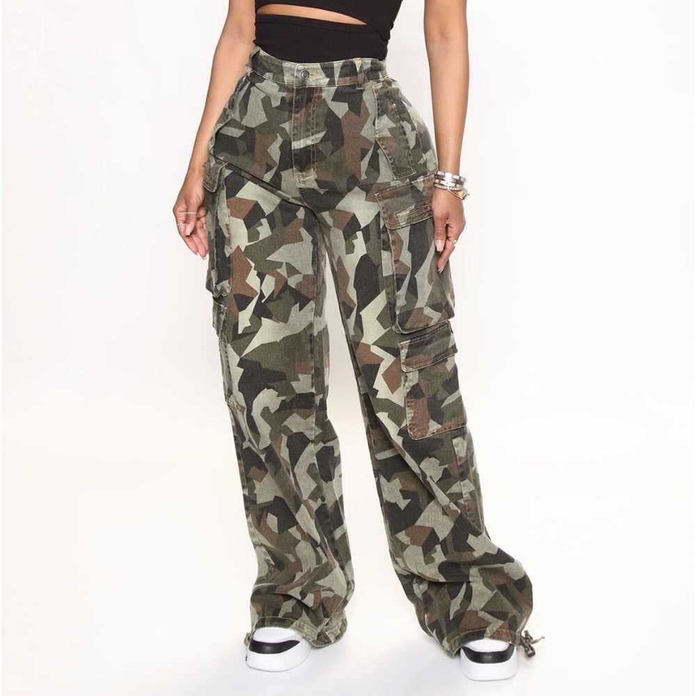 Cargo Camouflage Pants